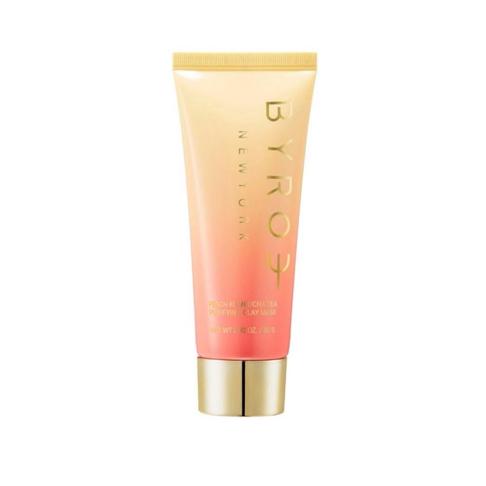 Byroe Peach Kombucha Purifying Clay Mask